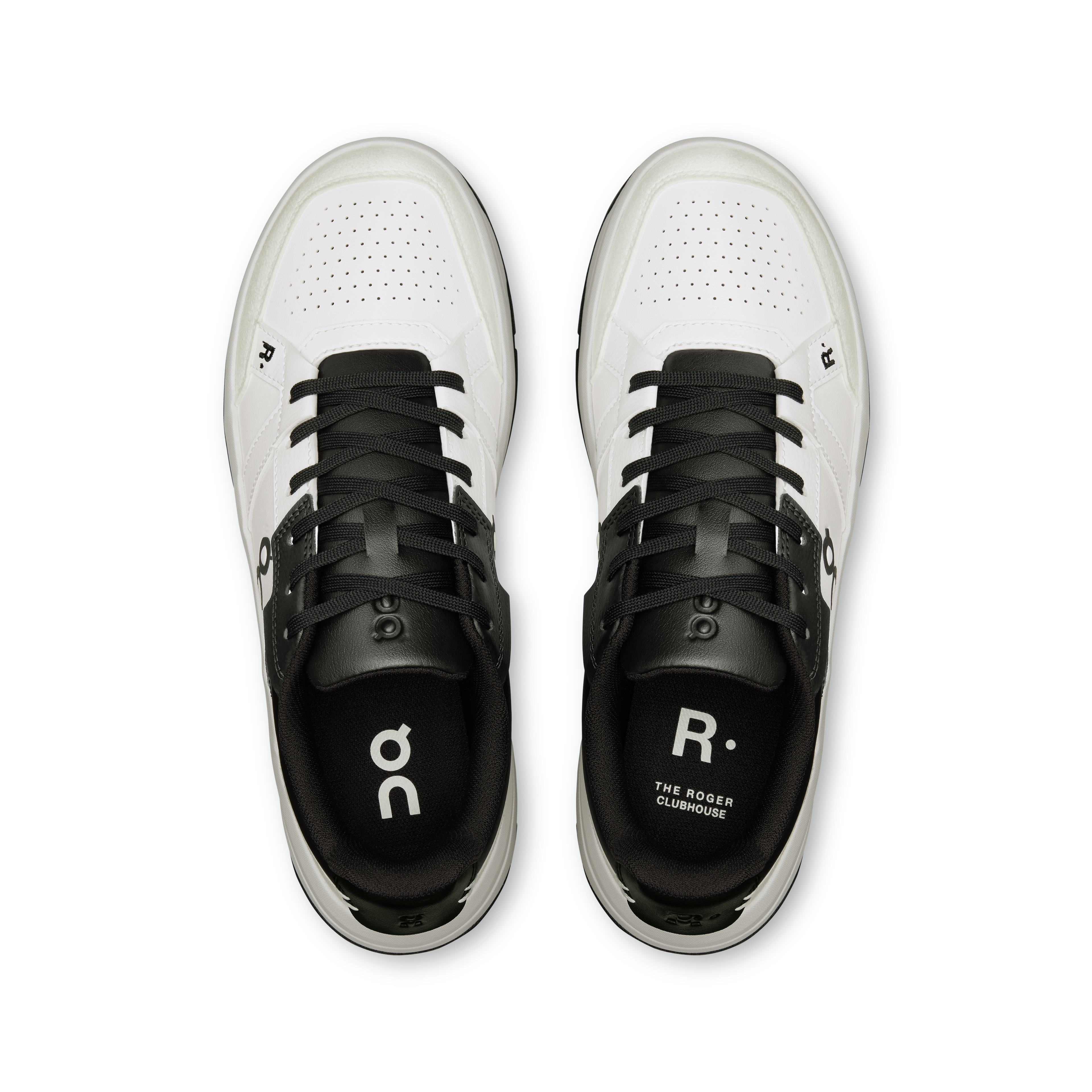 On Men's The ROGER Clubhouse White Black