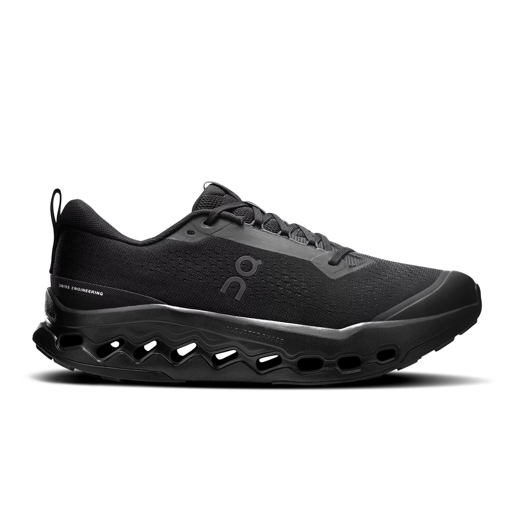 On Men's Cloud Surfer Trail 2 Black Eclipse